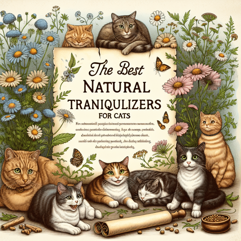 Tranquilizantes Naturales para Gatos: Soluciones Calmantes y Seguras