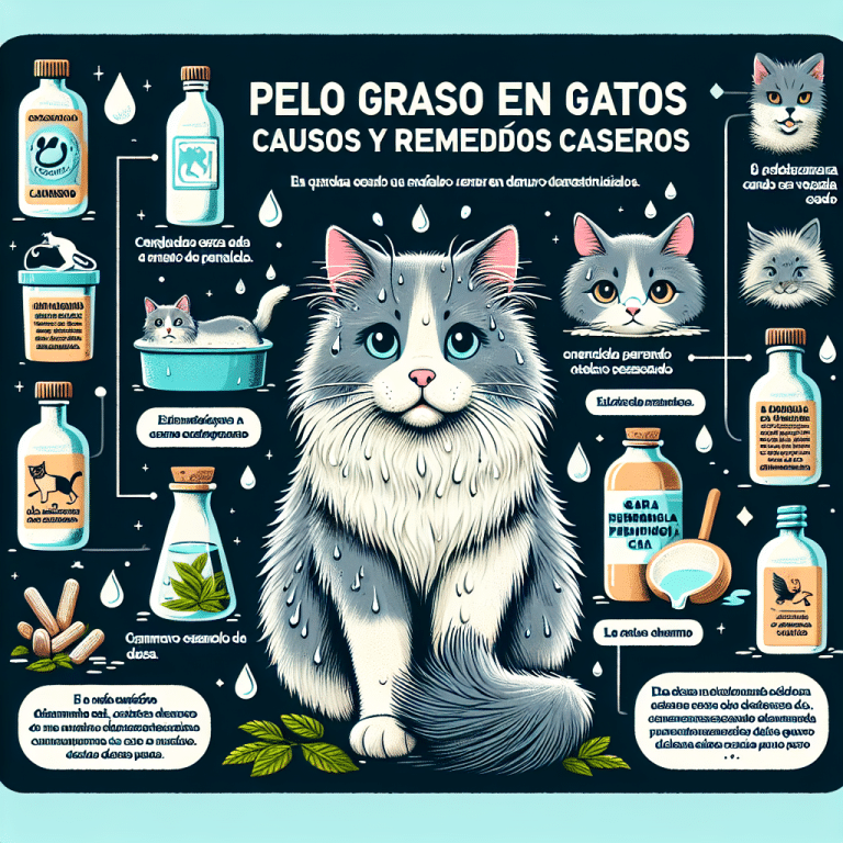 Pelo Graso en Gatos: Descubre las Causas y Remedios Caseros Efectivos