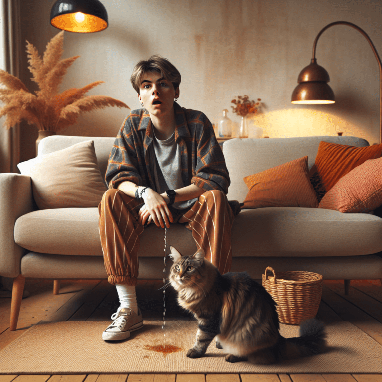 ¿Por Qué mi Gato Orina Encima Mío? Entendiendo el Comportamiento Felino