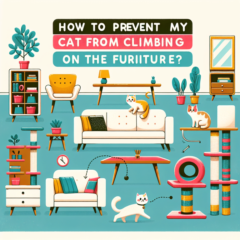 Métodos Efectivos para Prevenir que tu Gato se Suba a los Muebles