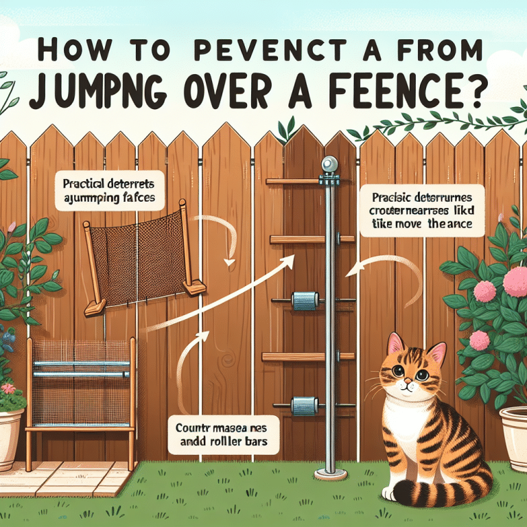 Estrategias Efectivas para Prevenir que tu Gato Salte la Valla – Guía Completa