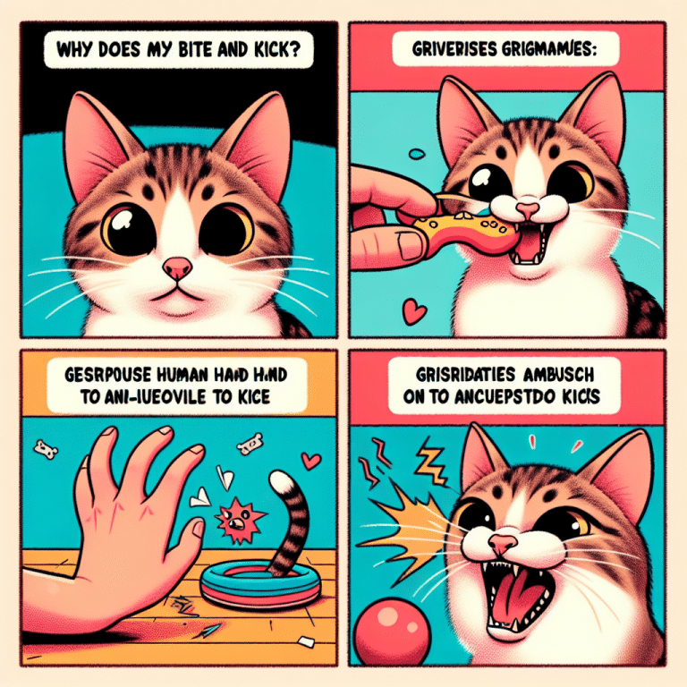 Comportamiento Felino Explicado: Entendiendo por Qué tu Gato Muerde y Da Patadas