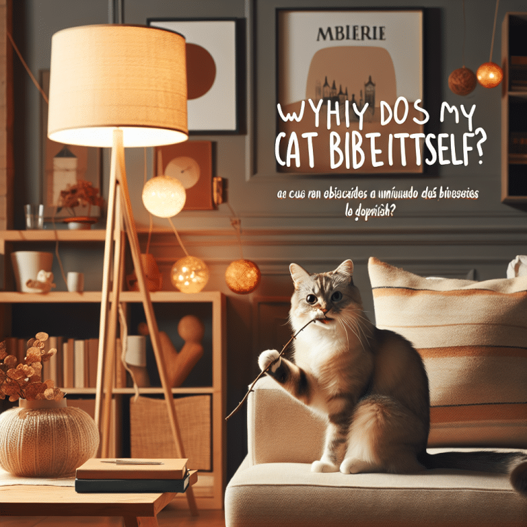Descubre las Razones: ¿Por qué mi gato se muerde a sí mismo? ¡Soluciones Ya!