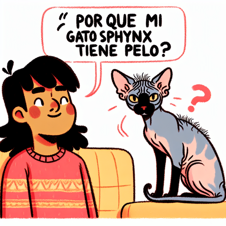 Descubre la Razón: ¿Por Qué Mi Gato Sphynx Tiene Pelo?