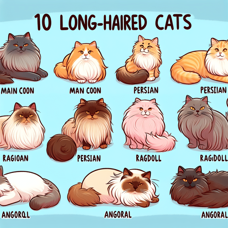 Top 10 Gatos de Pelo Largo: Razas Majestuosas y Cuidados Esenciales
