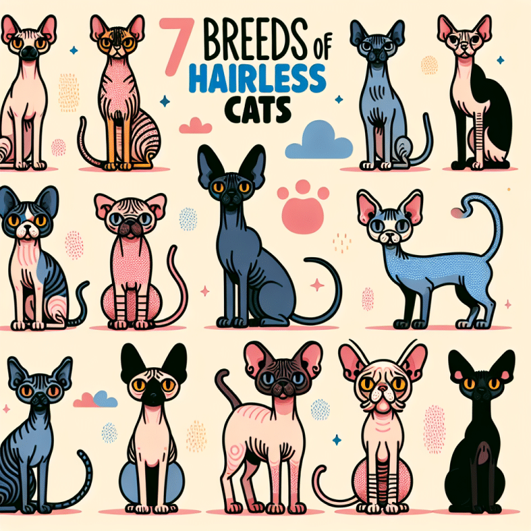 Las 7 Principales Razas de Gatos sin Pelo: Guía Completa para Amantes de los Felinos