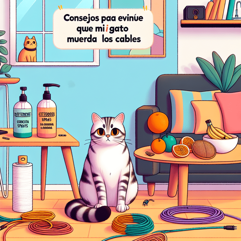 10 Consejos Efectivos para Evitar que tu Gato Muerda los Cables en Casa