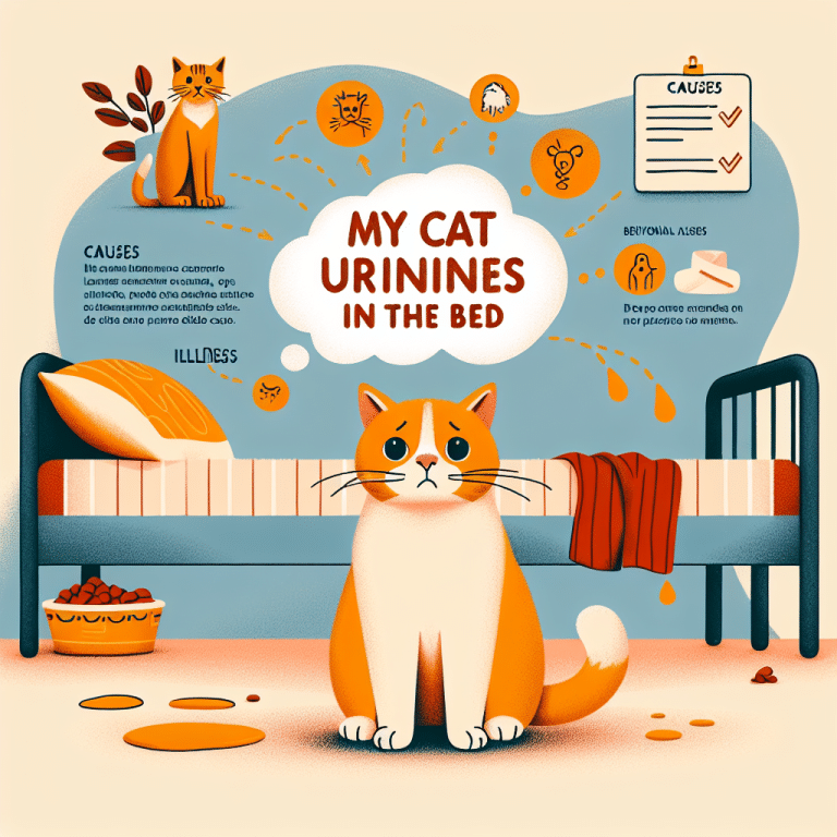 Mi Gato Orina en la Cama: Descubre las Causas y las Mejores Soluciones