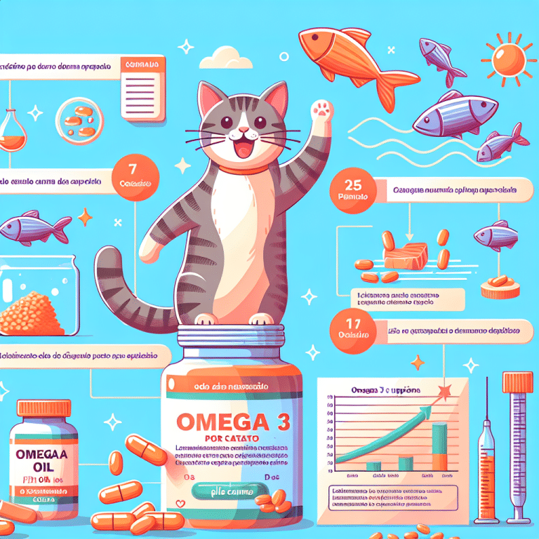 Omega 3 para Gatos: Guía Completa de Dosis y Beneficios Esenciales