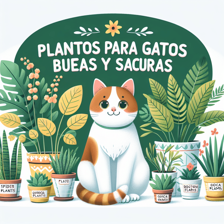 Top 5 Plantas Seguras y Atractivas para Gatos: Descubre las Mejores Opciones Verdes para Tu Mascota