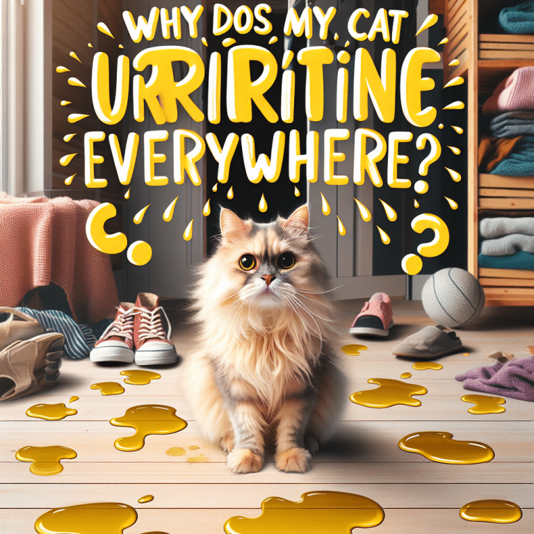 10 Razones Comunes: ¿Por Qué Mi Gato Orina en Todas Partes?