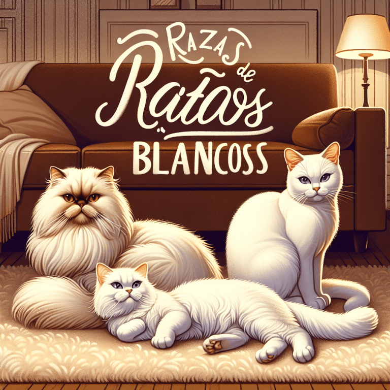 4 Razas de Gatos Blancos Más Adorables: Descubre sus Características Únicas