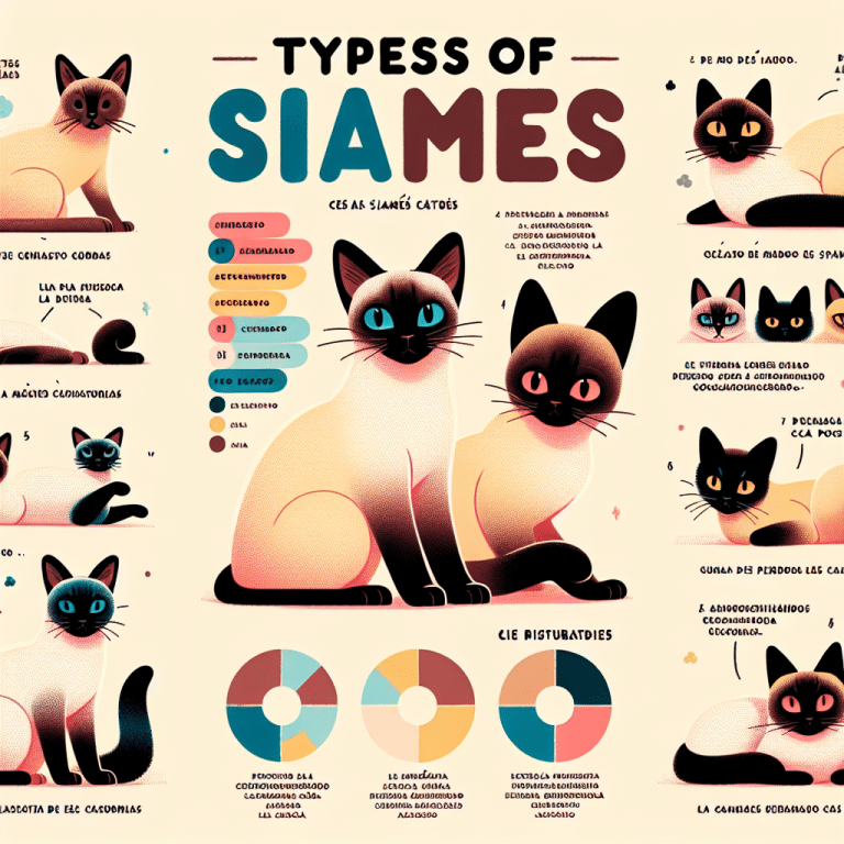 Los 10 Tipos de Gatos Siameses Más Populares y Sus Características Únicas