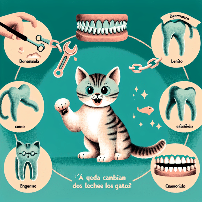 Descubre a Qué Edad los Gatos Cambian Sus Dientes de Leche: Guía Completa
