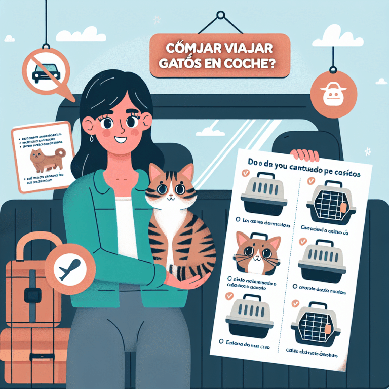 Guía Completa para Viajar con Gatos en Coche: Consejos y Trucos Esenciales