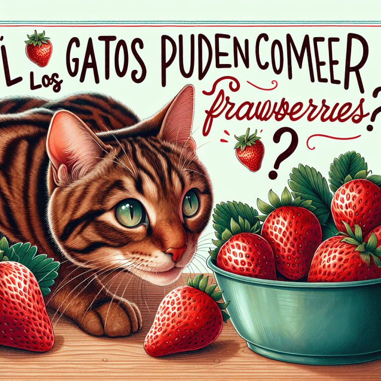 ¿Los Gatos Pueden Comer Fresas? Guía Segura para Snacks Felinos
