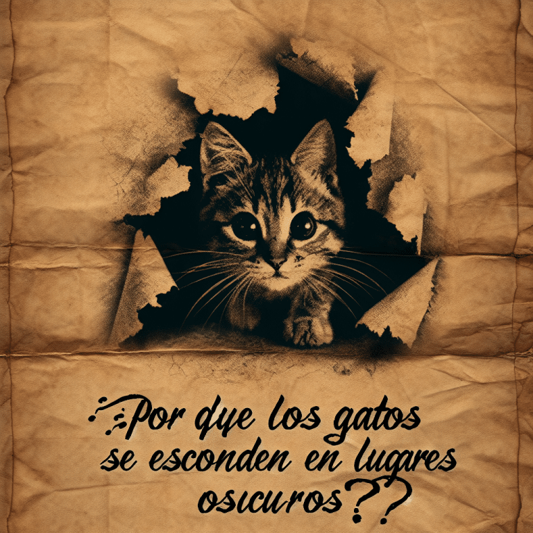 Comportamiento Felino Revelado: ¿Por qué los gatos prefieren esconderse en lugares oscuros?
