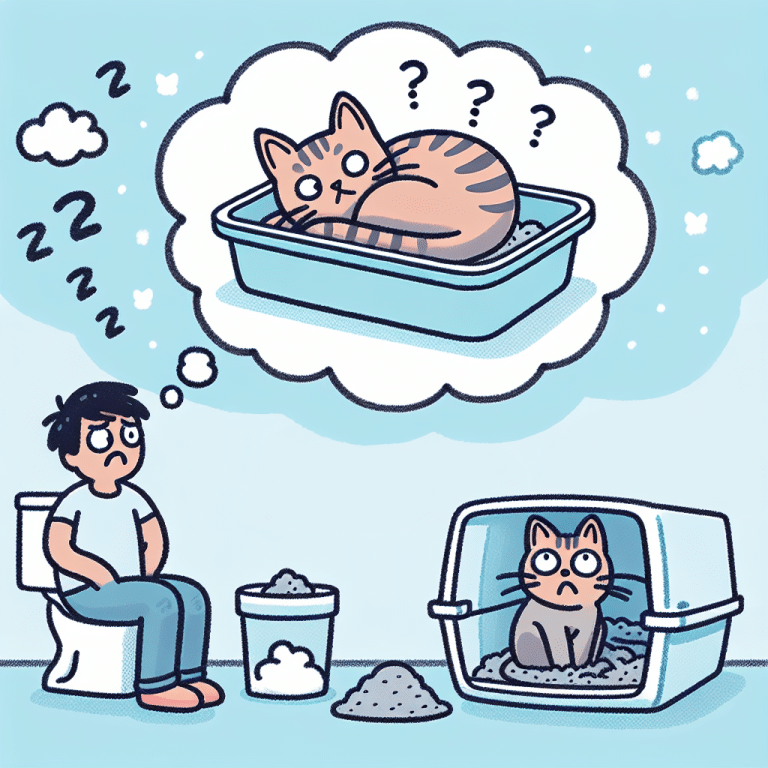 10 Razones Sorprendentes: ¿Por qué mi gato duerme en el arenero?