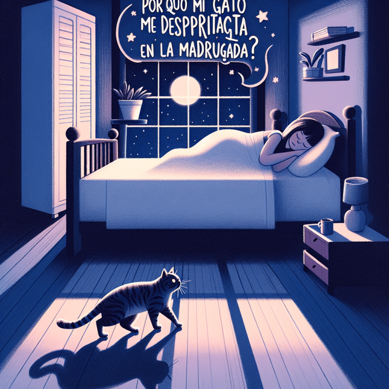 Razones Explicadas: ¿Por Qué Mi Gato Me Despierta en la Madrugada?