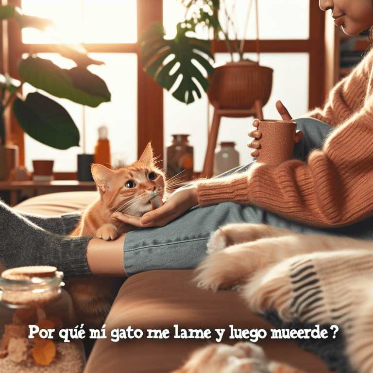 Entendiendo a tu Felino: Razones Detrás del Comportamiento de Lamer y Morder de tu Gato