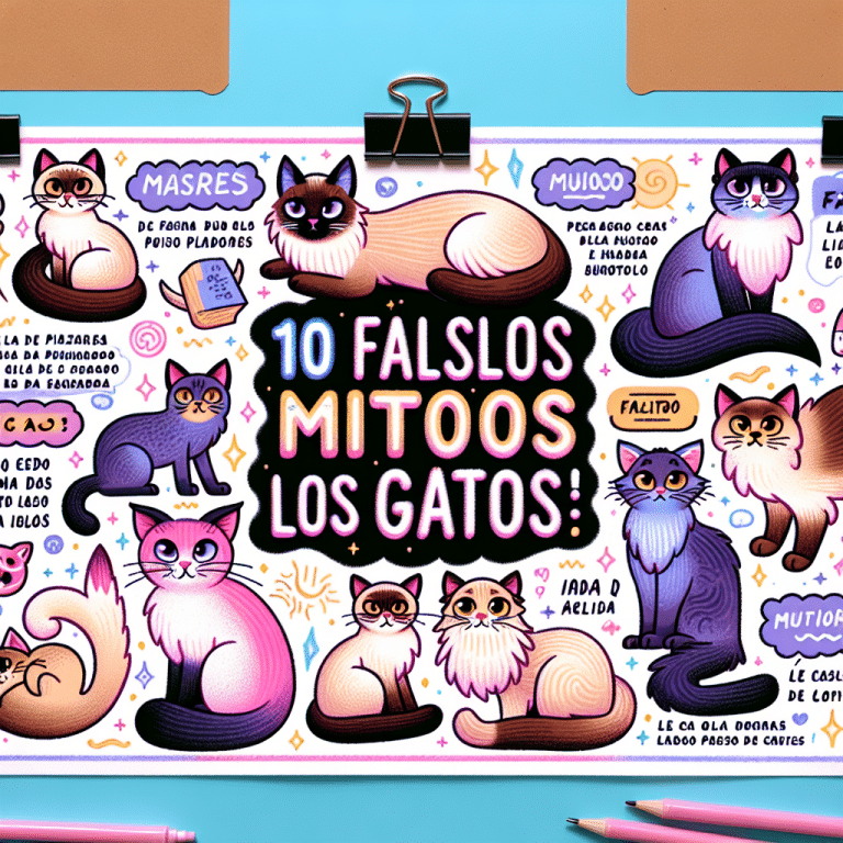 Desmintiendo 10 Mitos Comunes Sobre los Gatos que Todo Dueño Debe Conocer