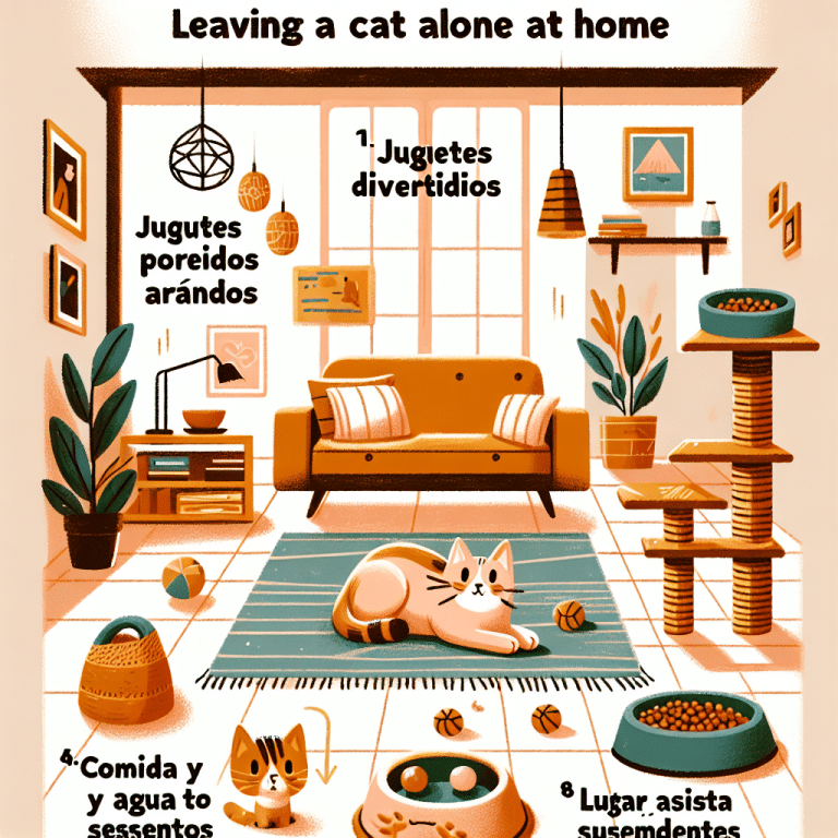 10 Consejos Esenciales para Dejar a Tu Gato Solo en Casa con Seguridad y Tranquilidad