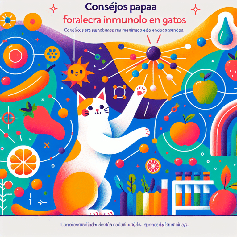 10 Consejos Efectivos para Fortalecer el Sistema Inmunológico de tu Gato