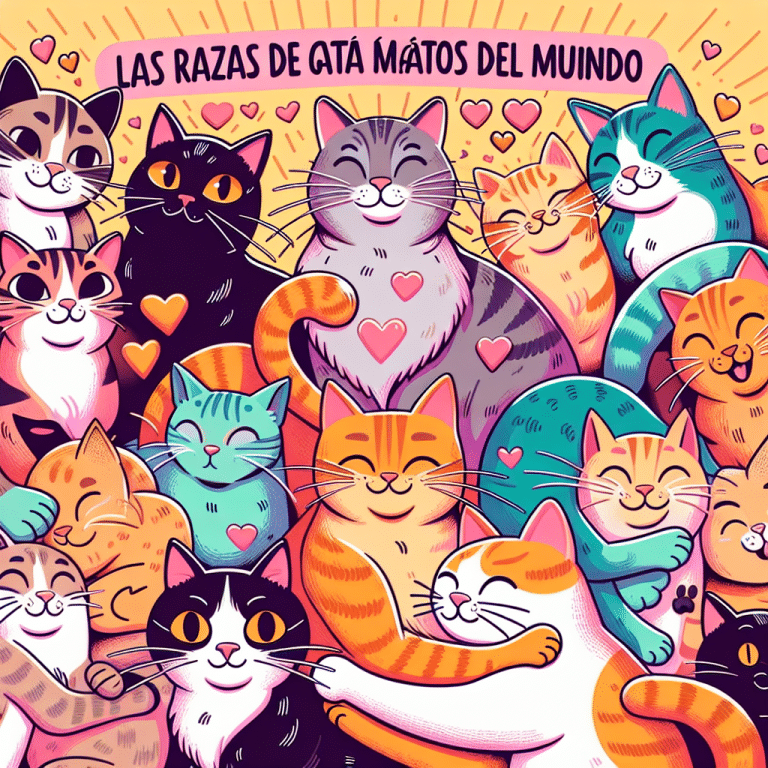Las 10 Razas de Gatos Más Populares del Mundo: ¡Descubre Cuáles Son!