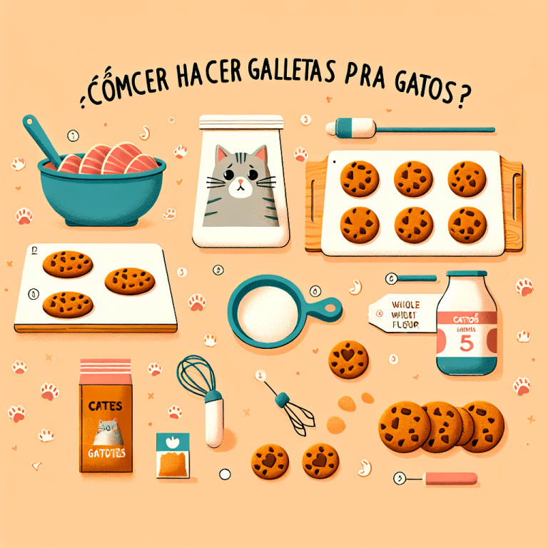 Receta Fácil y Saludable: Cómo Hacer Galletas para Gatos en Casa