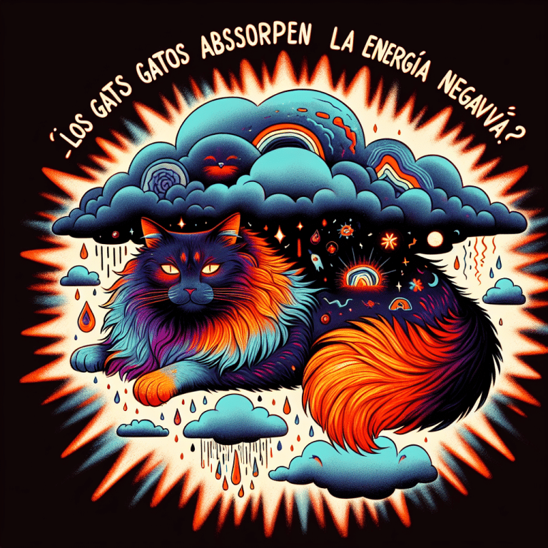 ¿Los Gatos Absorben la Energía Negativa? – Descubre el Poder Místico de tu Mascota