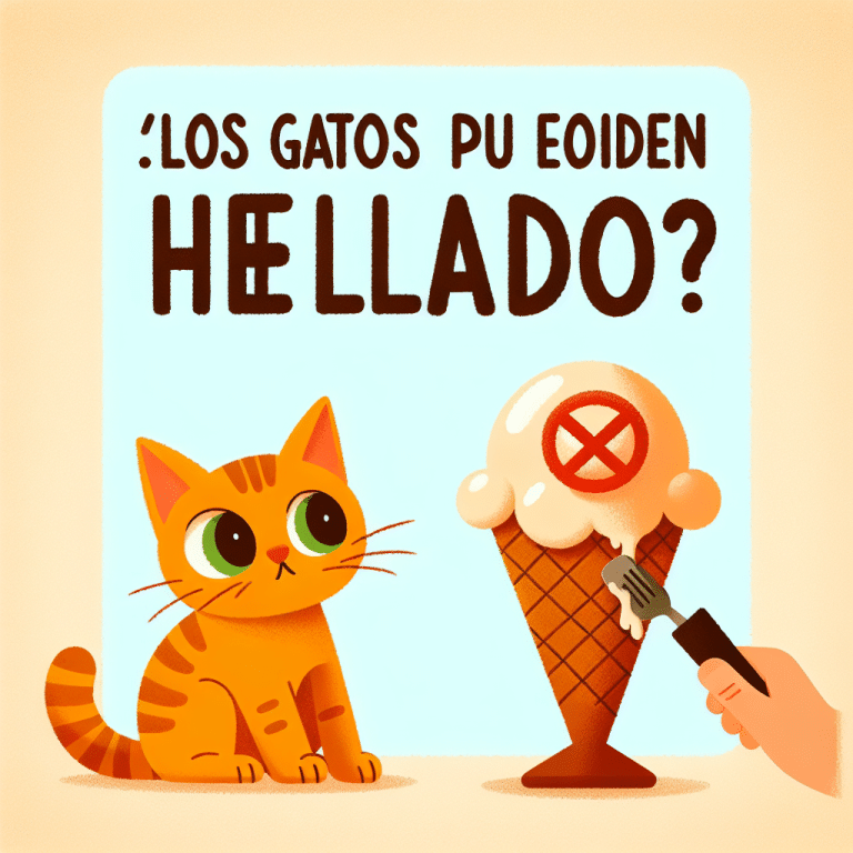 ¿Pueden los Gatos Comer Helado? – Descubre la Respuesta y Consejos de Seguridad