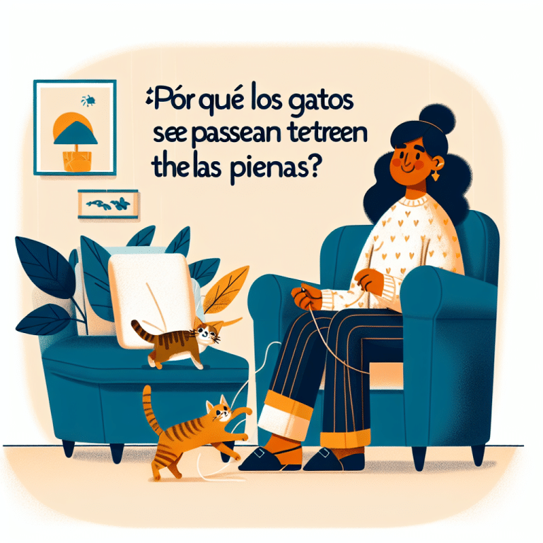 Descubre el Misterio: ¿Por qué los gatos se pasean entre tus piernas?