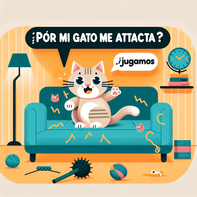 Entendiendo el Comportamiento Felino: ¿Por qué mi gato me ataca? – Causas y Soluciones