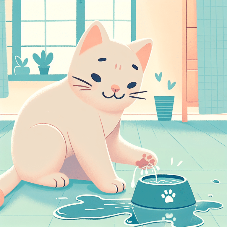 ¿Por qué mi gato tira el agua del bebedero? Descubre las Razones y Soluciones