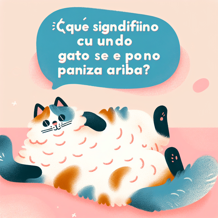Descubre el Significado Oculto: ¿Qué Significa Cuando un Gato se Pone Panza Arriba?
