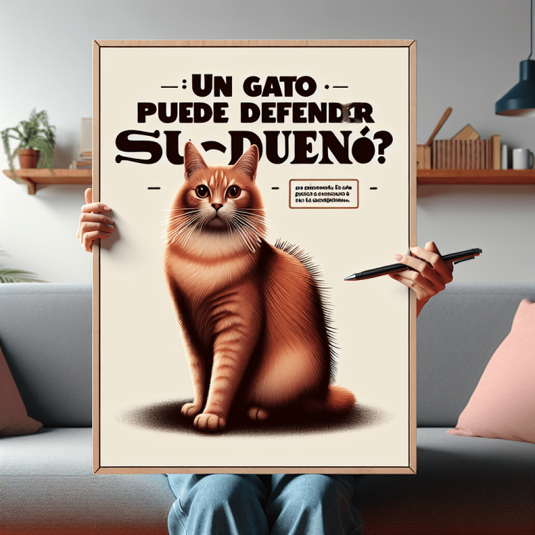 ¿Puede un Gato Defender a su Dueño? Descubre la Lealtad Felina