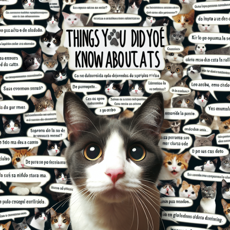 10 Cosas Increíbles Que No Sabías de los Gatos – ¡Descubre sus Secretos!