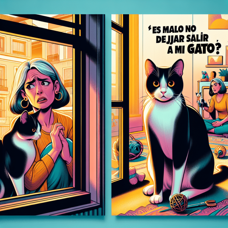 Los Riesgos y Beneficios de Mantener a tu Gato en Casa: ¿Es Malo no Dejarlo Salir?