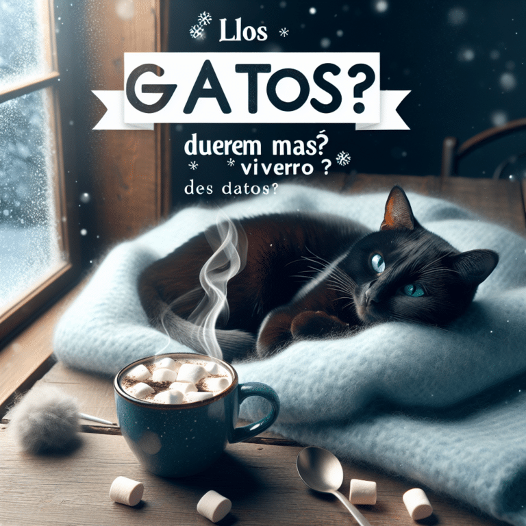 ¿Duermen Más los Gatos en Invierno? Descubre los Hábitos de Sueño Felinos