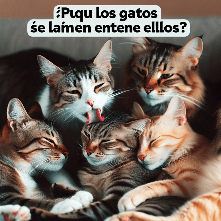 Descubre el Misterio: ¿Por qué los gatos se lamen entre ellos y su Importancia?