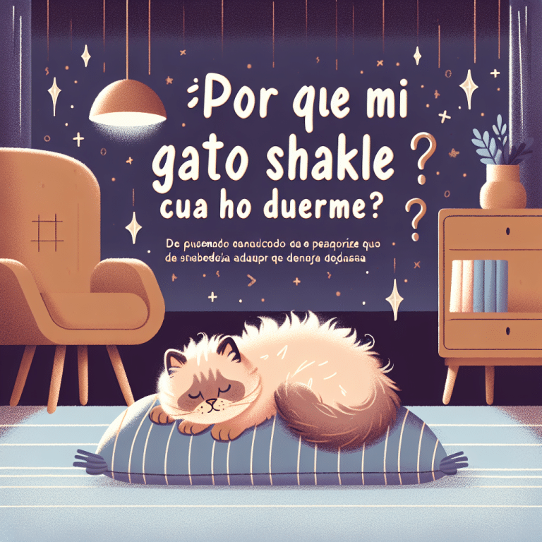 Razones Comunes: ¿Por Qué Mi Gato Tiembla Mientras Duerme?