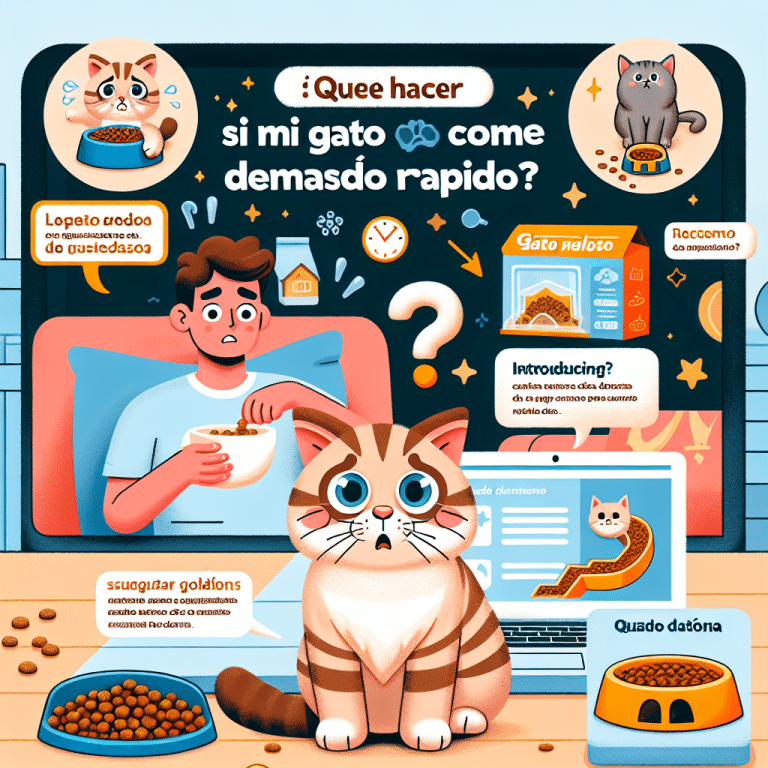 7 Estrategias Efectivas para Evitar que tu Gato Coma Demasiado Rápido