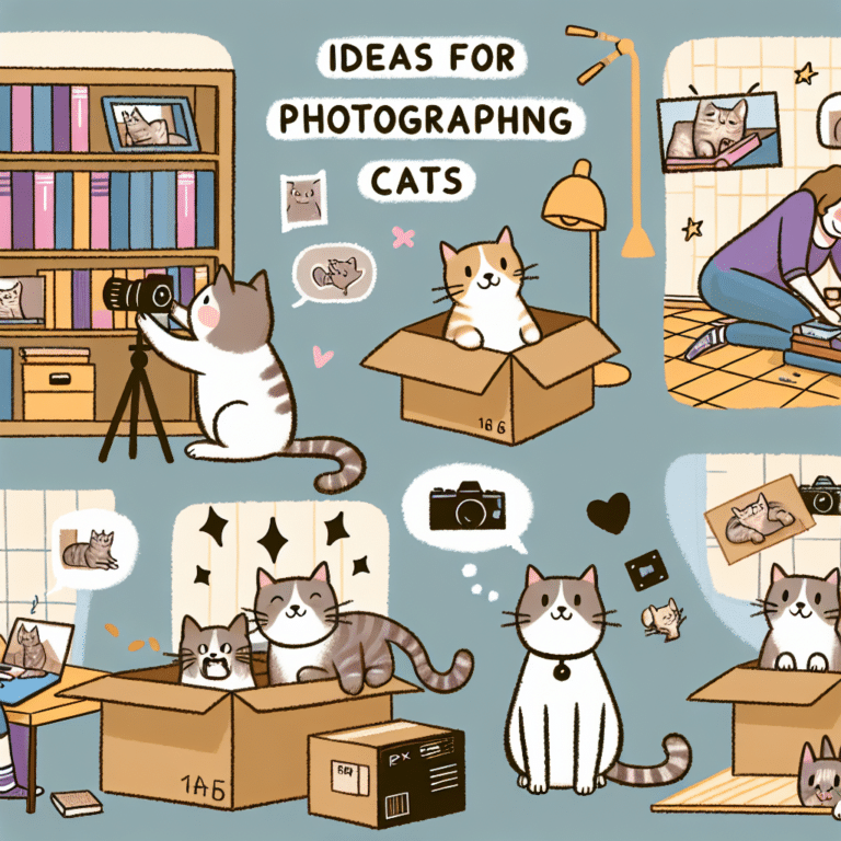 Ideas Creativas y Consejos para Fotografiar Gatos – Captura la Purr-fection!