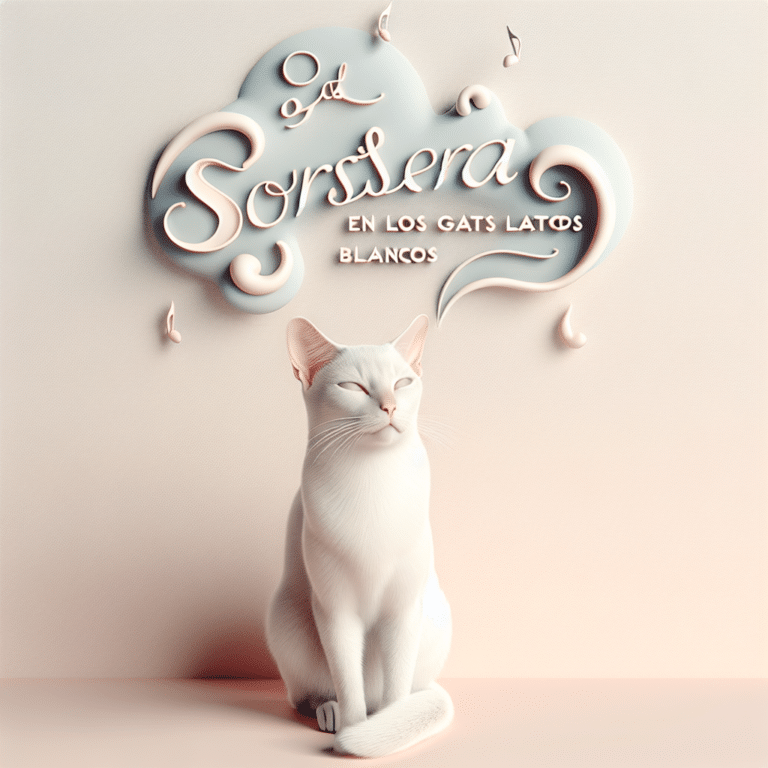 Sordera en Gatos Blancos: Causas, Síntomas y Prevención