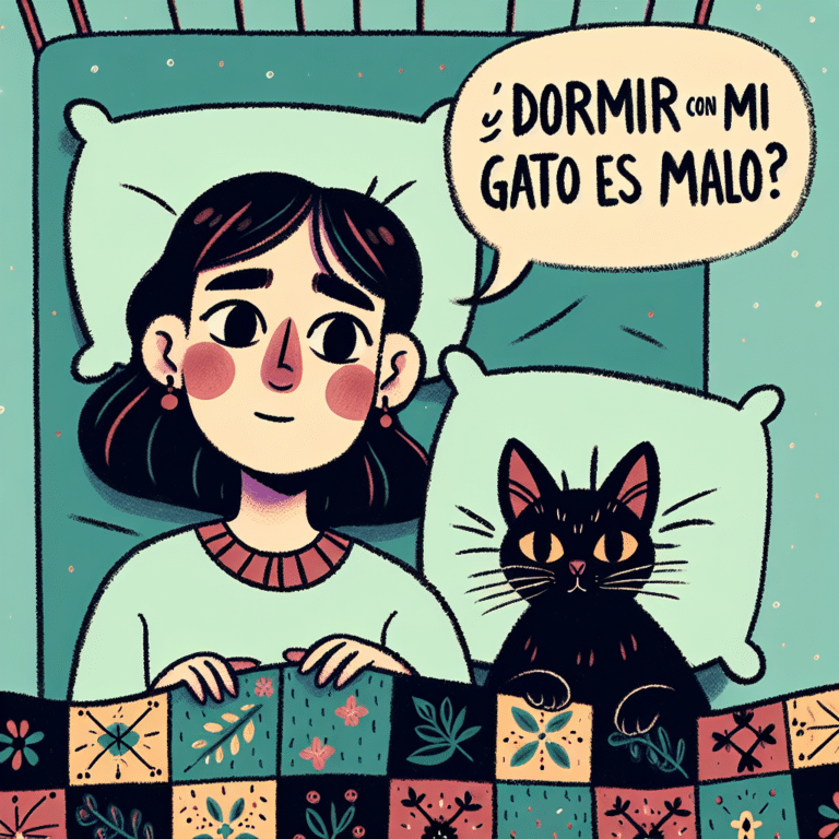 ¿Es Malo Dormir con tu Gato? Descubre los Pros y Contras de Compartir Cama con tu Mascota Felina